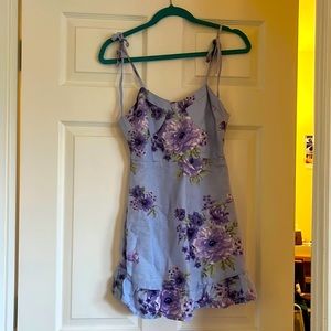 Floral mini dress
